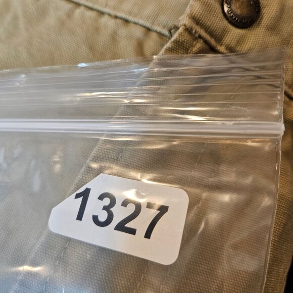 Columbia Kahki Pants Mens 42 Tan Cargo Zip pocket office casual casual outdoor g - Picture 13 of 13